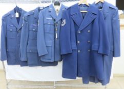 Vintage USAF Dress Uniforms & Wool Trench Coats