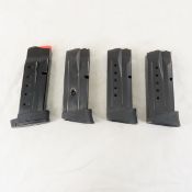 4 Smith & Wesson 9mm magazines