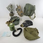 Vintage Soviet, Czech & Polish Gas Masks