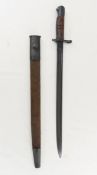 WWI M1917 Sword Bayonet & Scabbard,1st Prod 1913