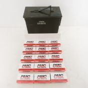 750 Rounds PMC .9MM Luger Target Ammunition, 115gr