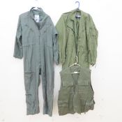 2 Fire Resistant military coveralls & vest