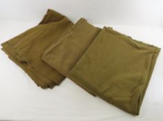 3 US Army Vietnam War Olive Green Wool Blankets