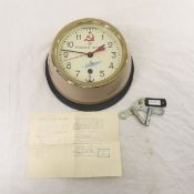 Vintage Russian CCCP Marine Wall Clock w/Keys