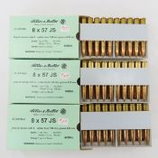 60 Rounds Czech 8x57 JS Ammunition in Boxes