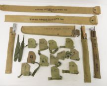 US Military barrel covers & gun cleaning rods