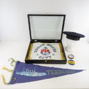 US Navy Shadowbox, Sports Pennant, Paperweight