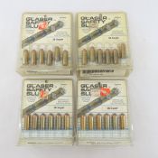 24 Rounds Glaser .38 Super, Safety Slugs