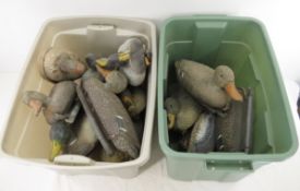 12 Sport Plast Duck Decoys, Hen & Drake Mallards