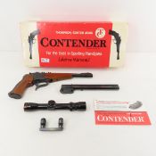 TCA Contender Pistol .22LR & 45 Colt/.410 Barrels