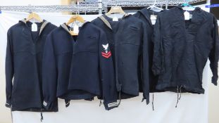 WWII US Navy Enlisted Dress Blue Wool Jumpers