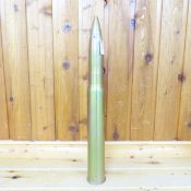 Vintage US Navy Stahot 3in 50 Cal Brass Dummy Rd