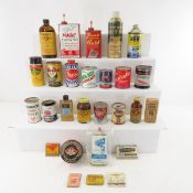 Vintage Oil & Cleaning Tins, Washer Tin & More