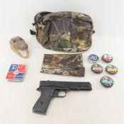 Crosman Repeater BB Pistol with BB's, Pellets