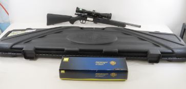 Savage Mark II FV-SR.22LR Only Rifle, Scope & case