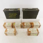 600 Rounds 7MM Mauser Ammunition in 7.62MM Can