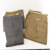 5 Pair WWII Wool Military Pants
