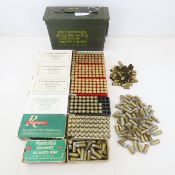 295 Rounds .45 Auto RIM Ammunition & 95 Casings