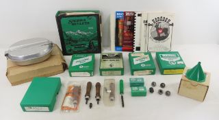 RCBS reloading supplies- dies, funnel, reamers