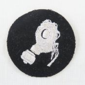 WWII German Waffen SS Gas Protection NCO Patch