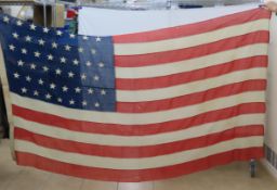 Antique United States 45 Star Flag, 1896-1908