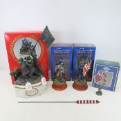 Iwo Jima & Civil War Soldiers, Resin, Metal, Other