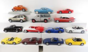 15 1:18 scale Cars & Trucks - no boxes