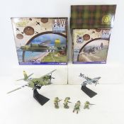 Die Cast D-Day Airplanes & Metal Alloy Soldiers