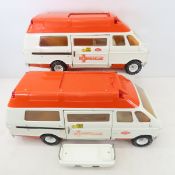 1975-76 & 1978 Mighty Tonka Rescue Ambulances
