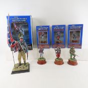 4 Collectors Showcase Military Miniatures
