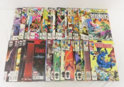 50+ Comic Books- Defenders, Punisher & Others