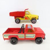 Tonka 1980 Pickup & 1983 Construction Truck