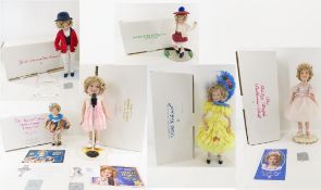 6 Shirley Temple Dolls
