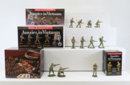 9 King & Country Metal Alloy Aussie Soldiers