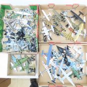 50+ Die Cast Military Airplanes, US, Japan & Other