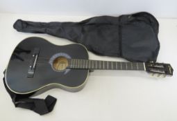 2022 Crescent 6 String Acoustic Guitar in Bag