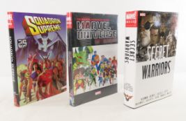 3 Marvel Omnibus HC Books. Marvel Universe sealed