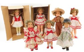 7 Shirley Temple Dolls
