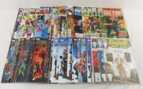 55+ Comic Books- Punisher, Marvel Handbooks & More