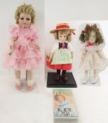 3 Shirley Temple Dolls