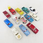 13 Vintage Corgi, Dinky & Norev Vehicles