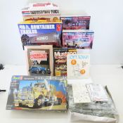 Model Kits in boxes and loose parts