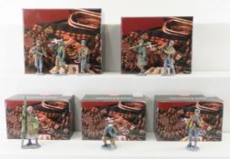 8 King & Country Metal Alloy U.S. Soldiers