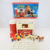 Vintage Fisher Price Family Play Farm
