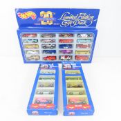 Hot Wheels 20th Anniv & 2 25th Anniv Packs