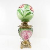 Converted Success Gone with the Wind style Lamp