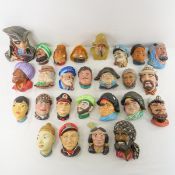 20+ Vintage Bosson's Plaster & Ceramic Heads