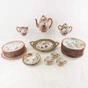 Vintage Japanese Bowls, tea set, plates and more