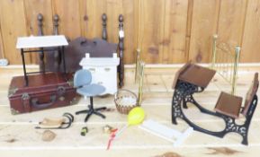 Doll Bedframe, Dresser, School Desk, Table & More