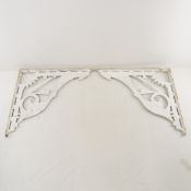 Pair of Antique Cast Iron Decorative Corbels